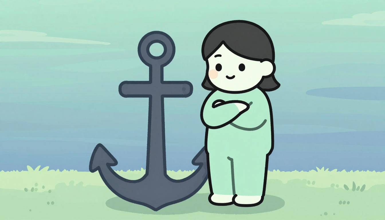 대체로 쿨, 살짝 관찰형 '든든한 닻'