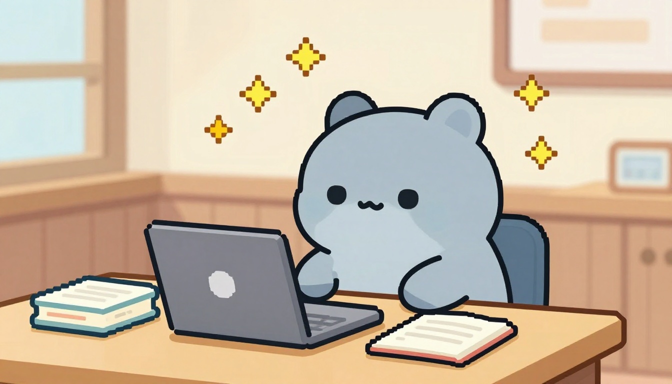 ルーティンの受験生 '毎日同じ席の守護者'