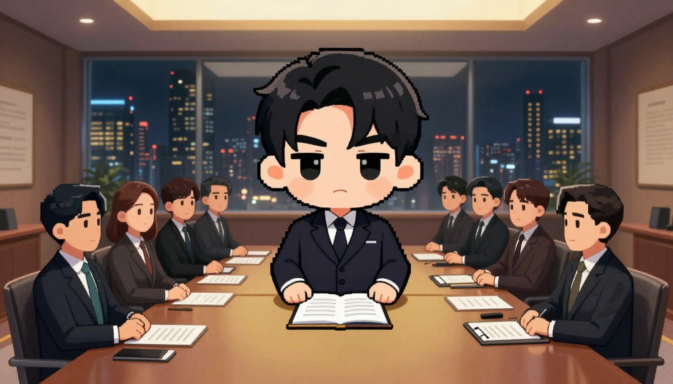 그룹 찬탈 복수극 '냉혹한 후계자'