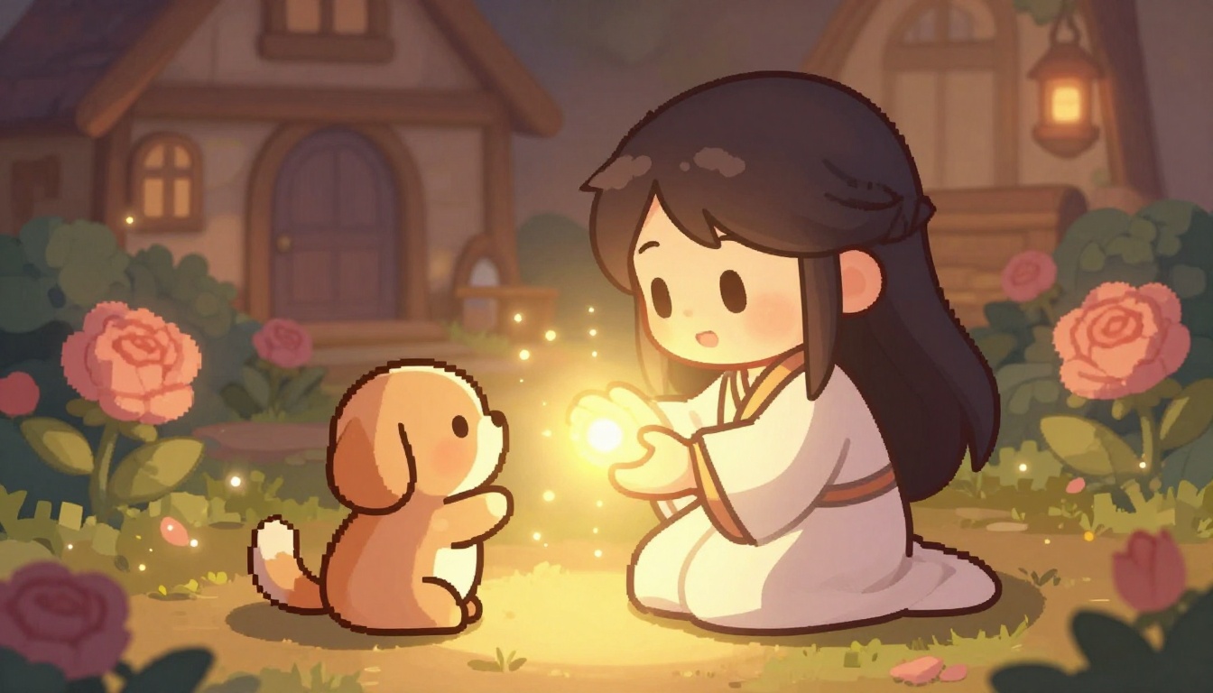 따뜻한 마법으로 세상을 치유하는 자 '마법의 손길'