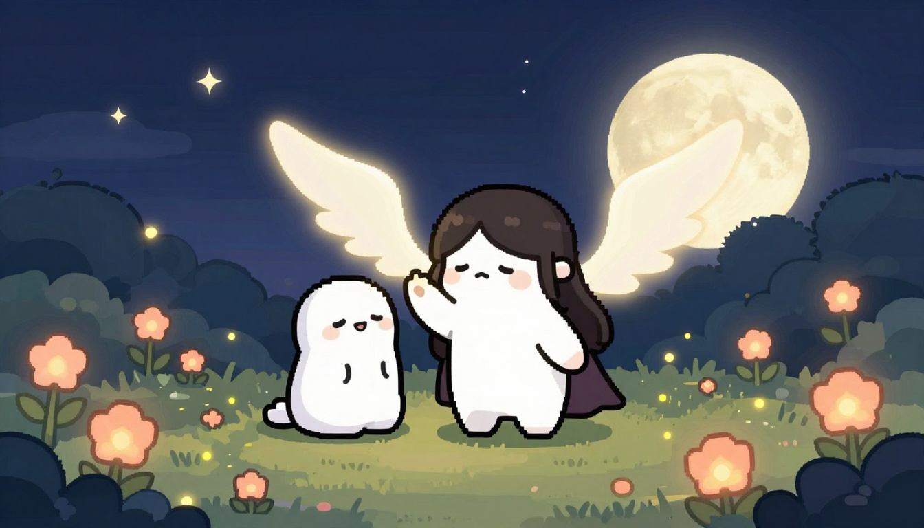 조용히 곁을 지키는 마법사 '보이지 않는 날개'