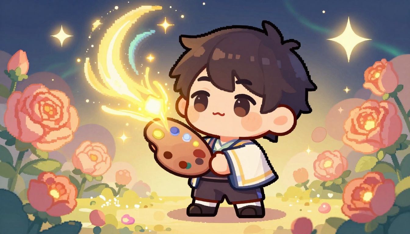 예술로 마법을 부리는 감성형 '색채의 마법사'