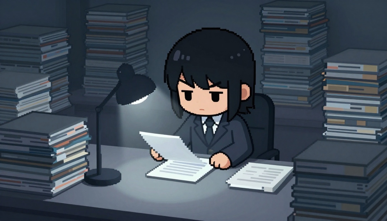 黙々と証拠を積み上げる復讐者『10年分のファイルフォルダ』