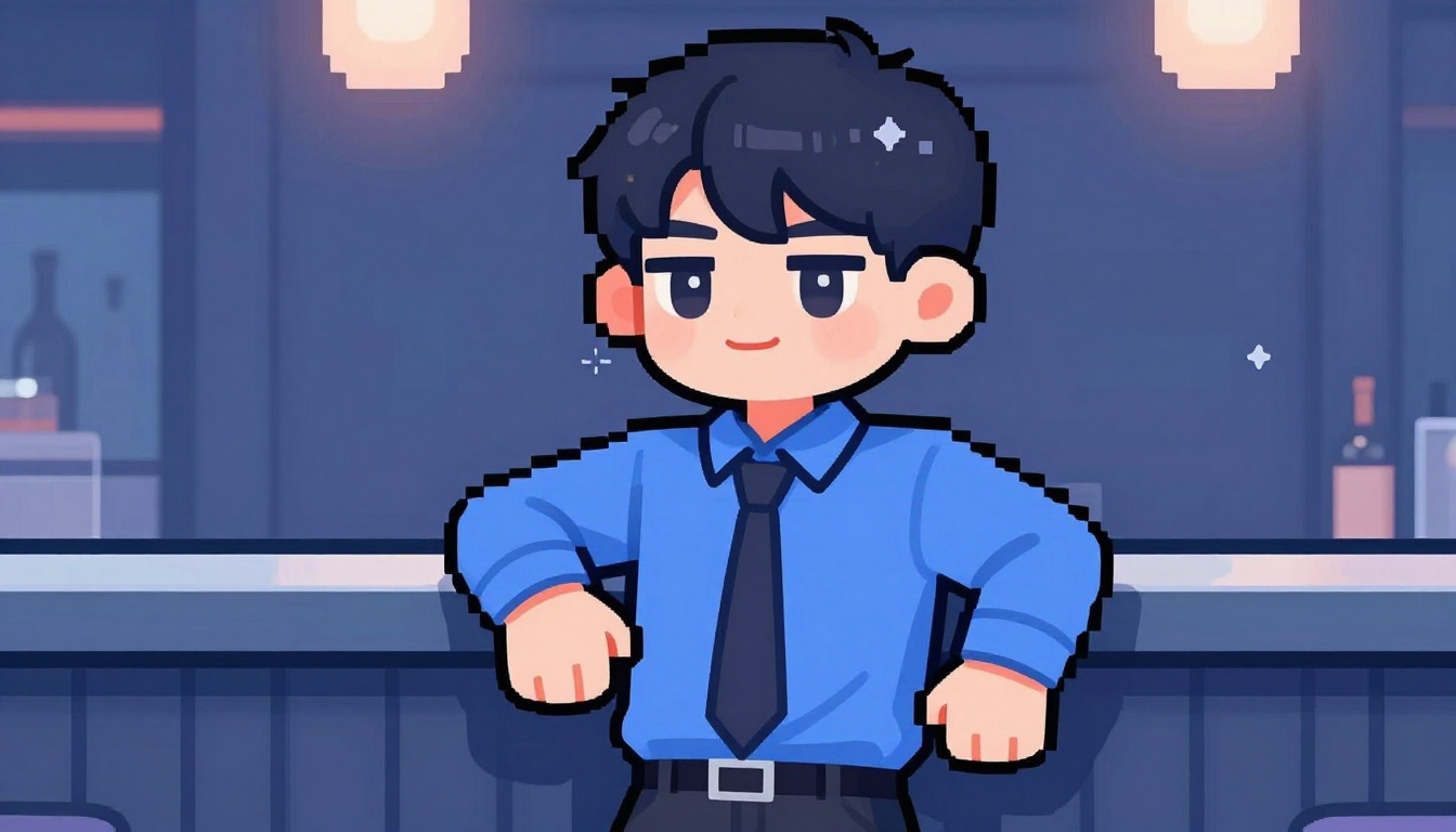 Regard aiguisé, présence magnétique