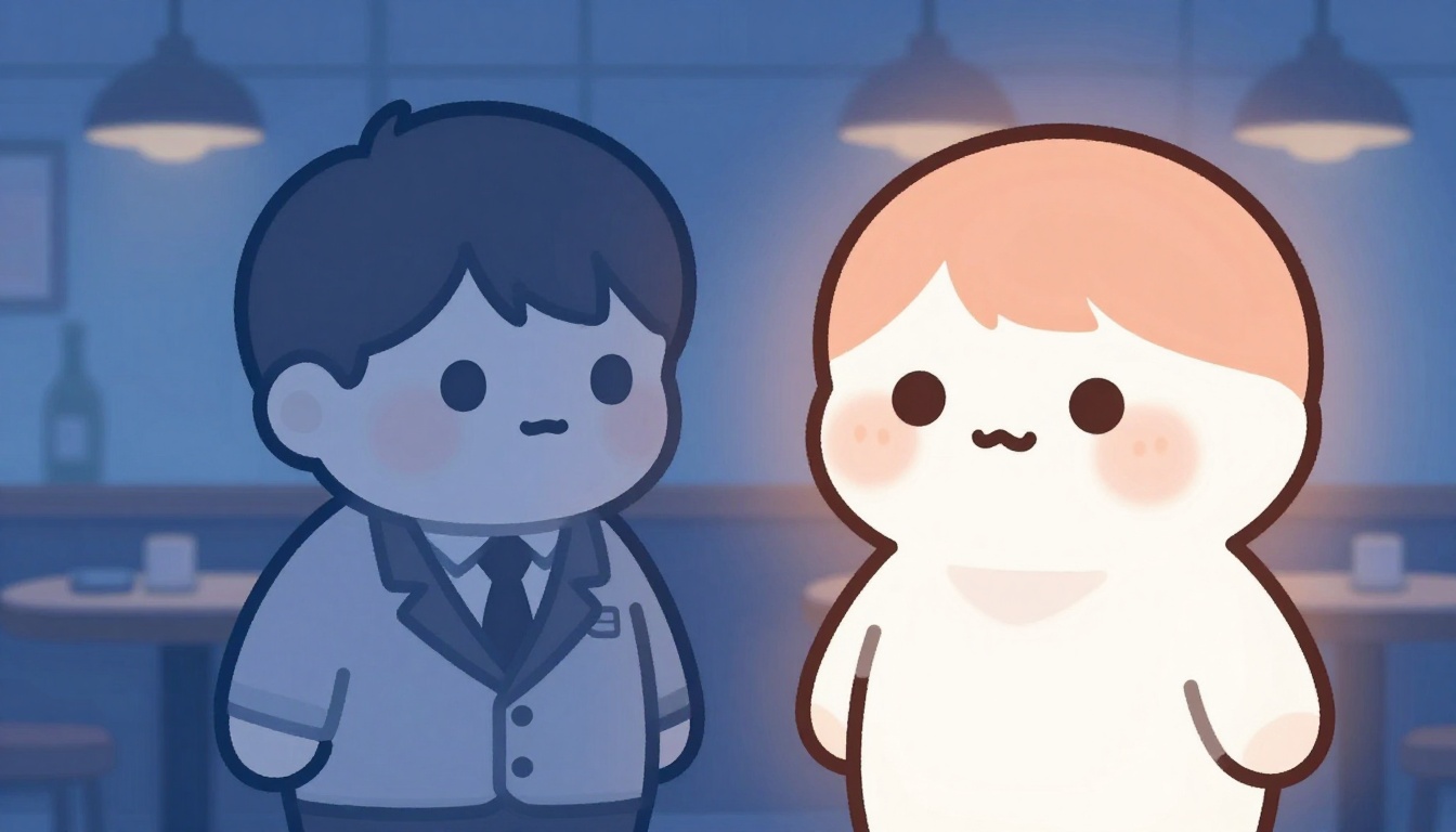 처음엔 긴장했는데 알고 보면 반전인 사람