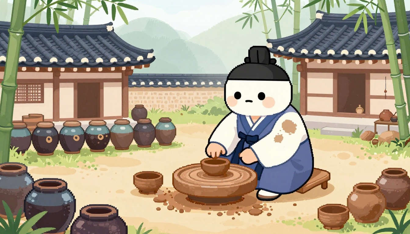 Artisan de montagne 'Le Potier'