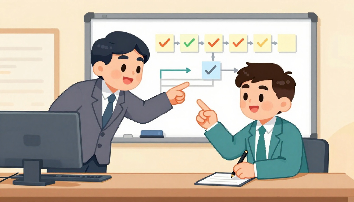 ENFJ Mentor × ESTJ Junior