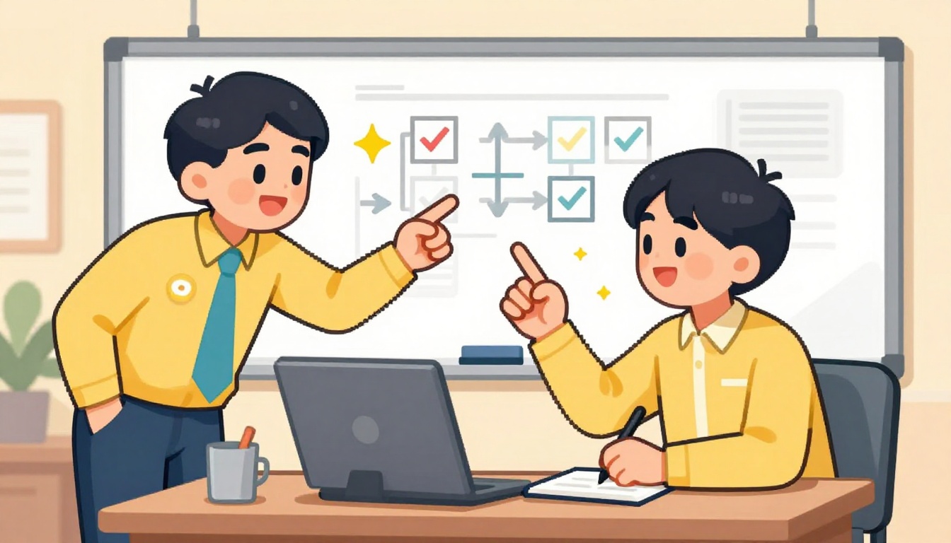 ENFP Mentor × ENTJ Junior