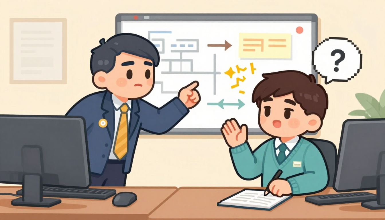 ENFP Mentor × ESTJ Junior