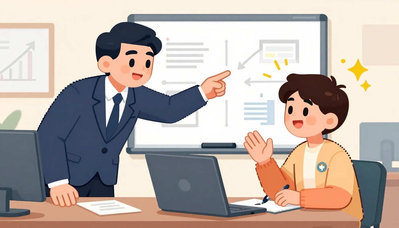 ENTJ Mentor × ENFP Junior