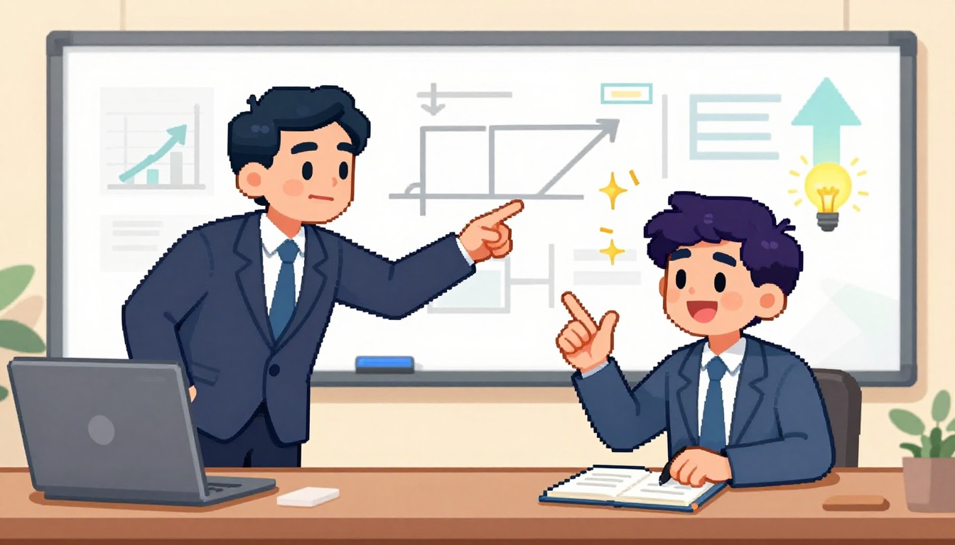 ENTJ Mentor × ENTP Junior