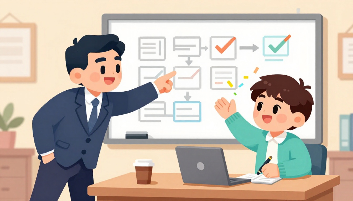 ENTJ Mentor × ESFP Junior