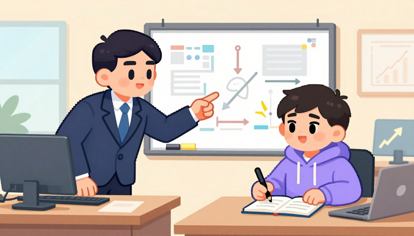 ENTJ Mentor × INTP Junior