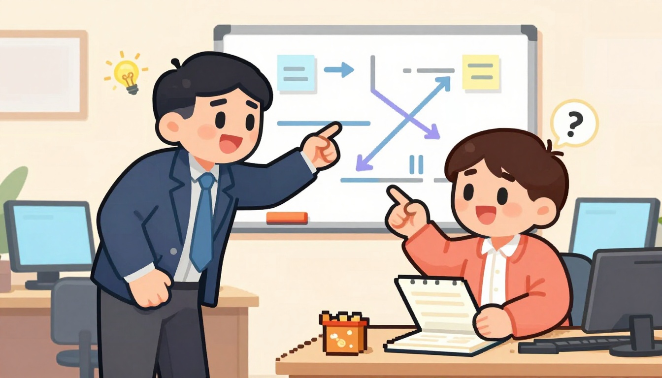 ENTP Mentor × ESFJ Junior