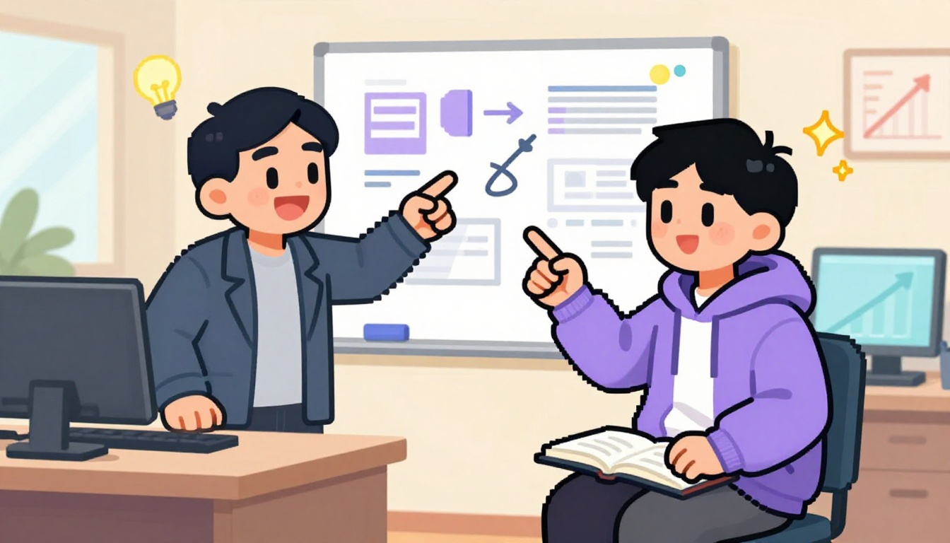 ENTP 사수 × INTP 부사수