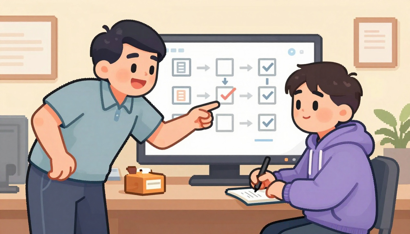 ESFJ Mentor × INTP Junior