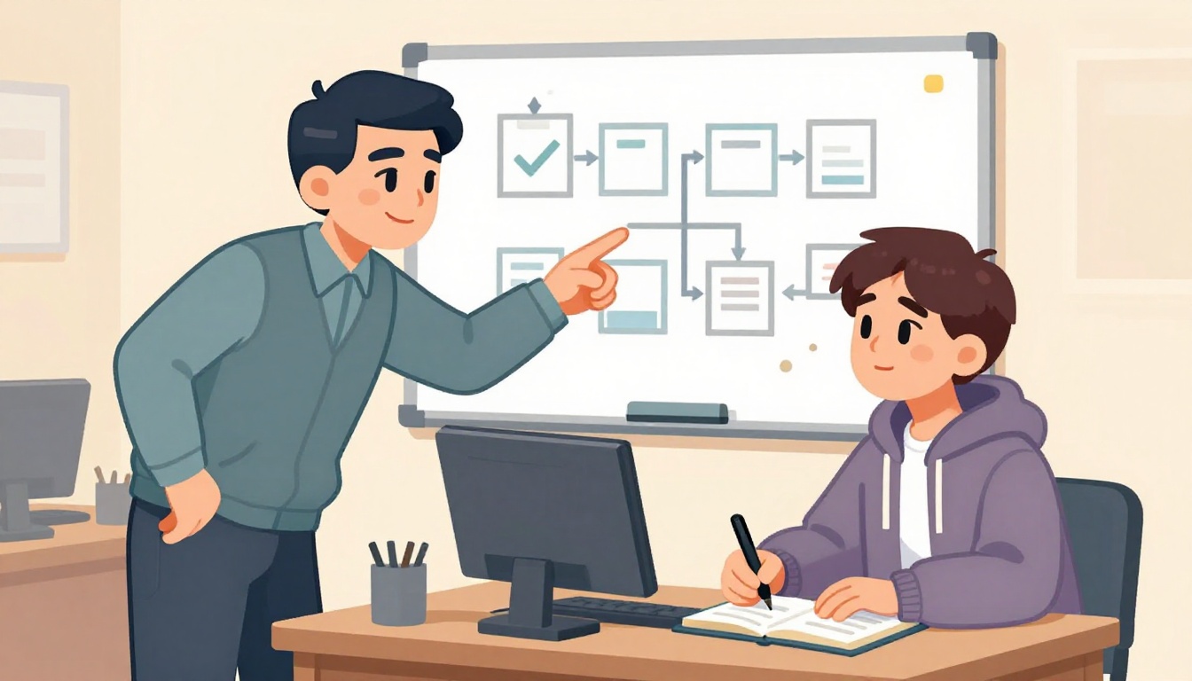 ESTJ Mentor × INTP Junior
