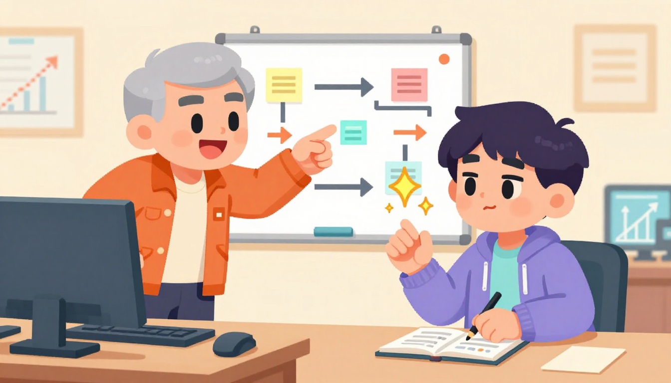 ESTP Mentor × INTP Junior
