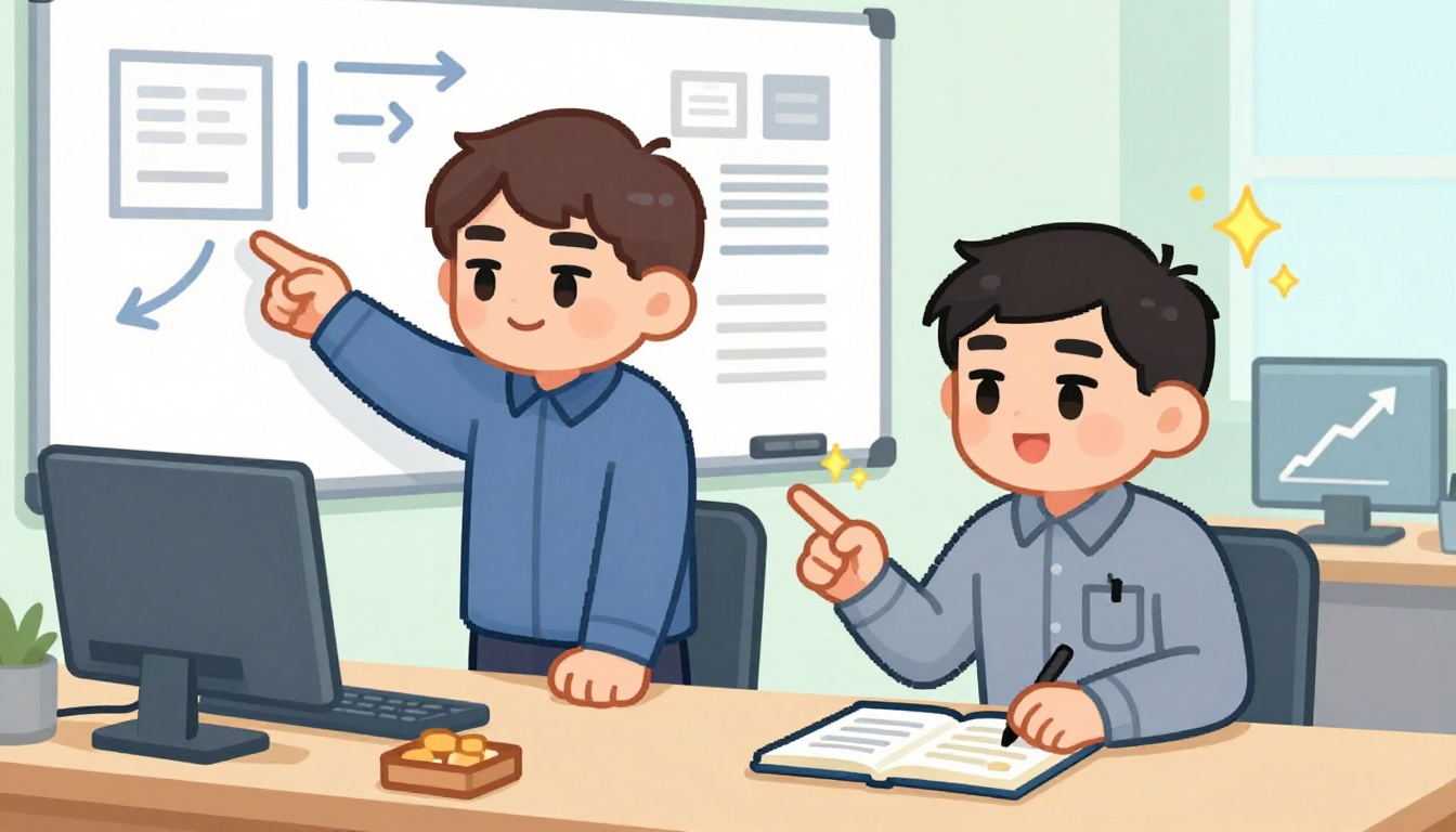 ISFJ 사수 × ISTJ 부사수