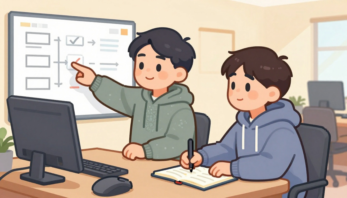 ISFP 사수 × INTP 부사수