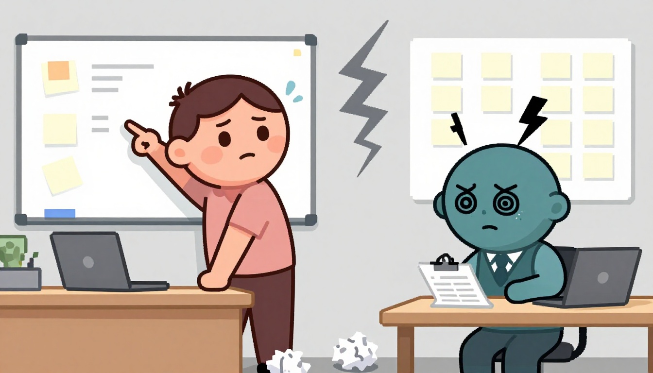 INFP 팀장 × ESTJ 팀원