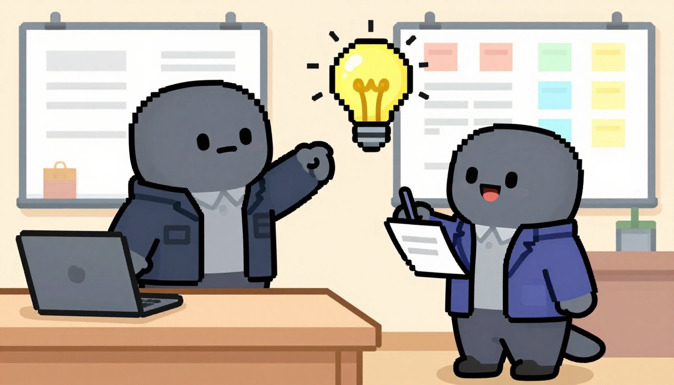 ISTP 팀장 × ENTP 팀원