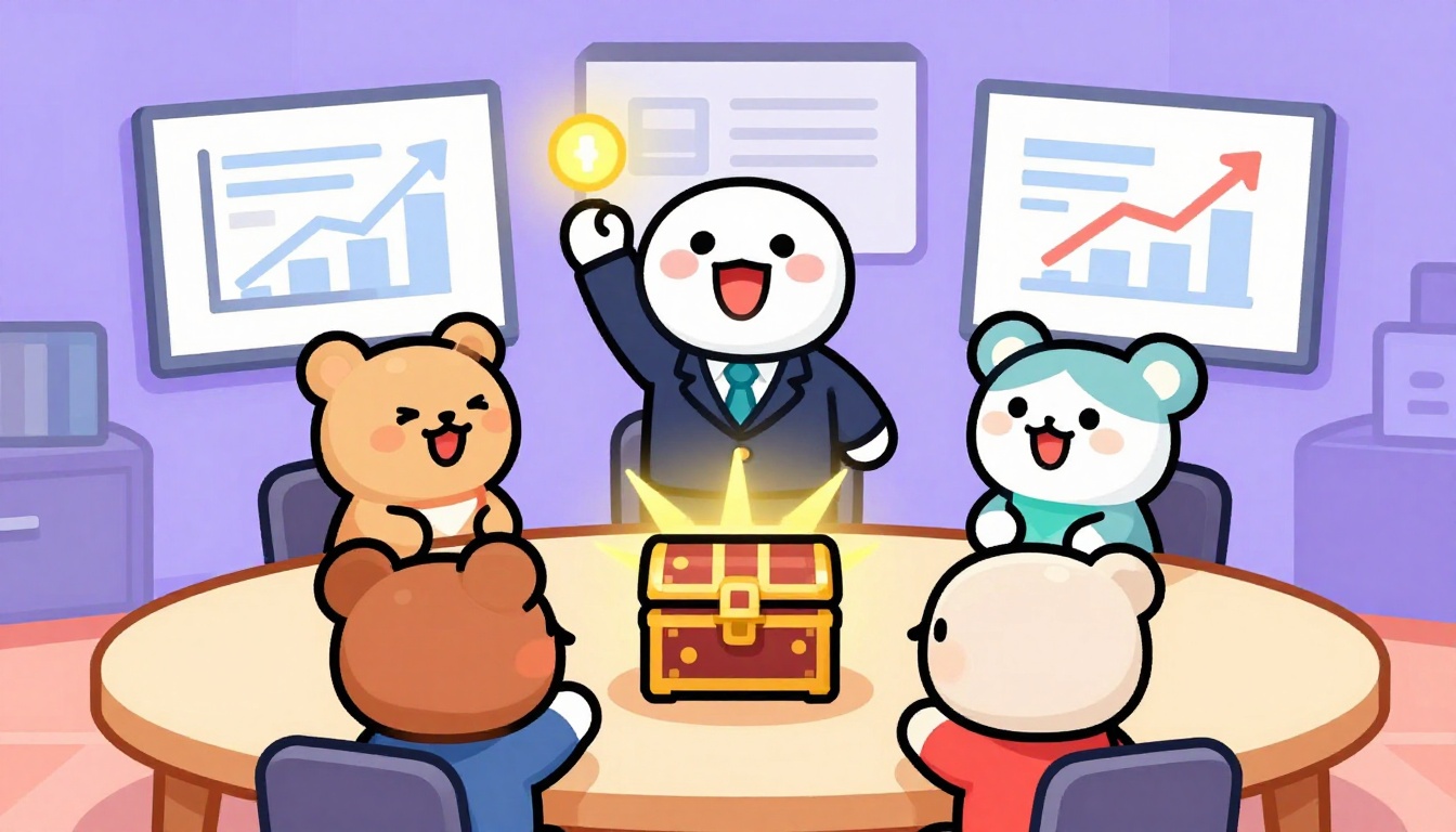 Gagner ensemble 'Le Leader du club d'investissement'