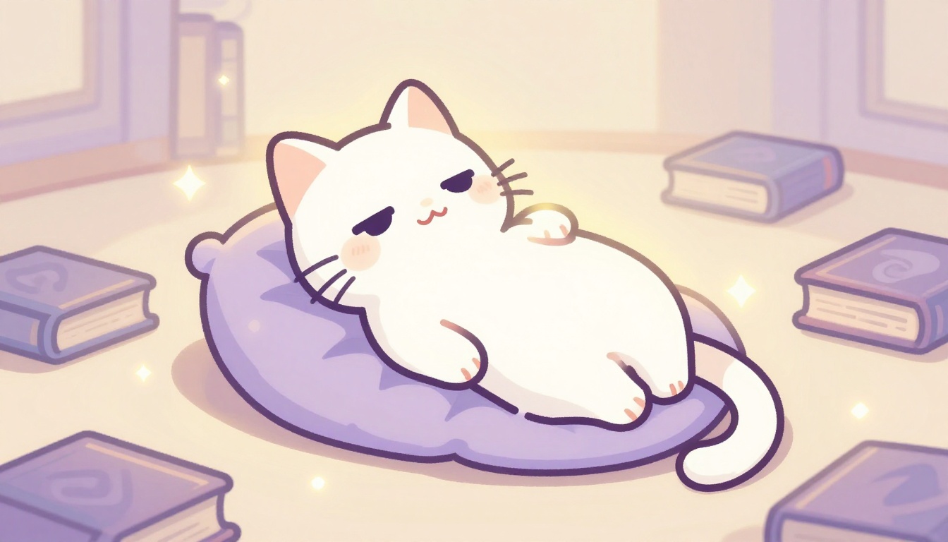 家で天井のシミを研究する「ご主人様を使う猫」