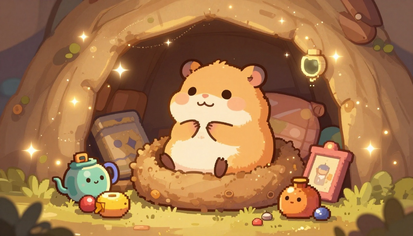 Cheeks Full, Happiness Complete: 'Hamster'