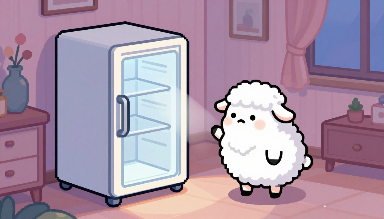 분위기는 좋은데 냉장고는 텅 '감성 생존러'