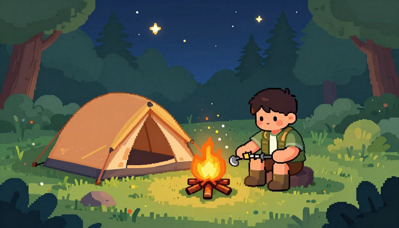 캠핑 장비 덕후 힐러